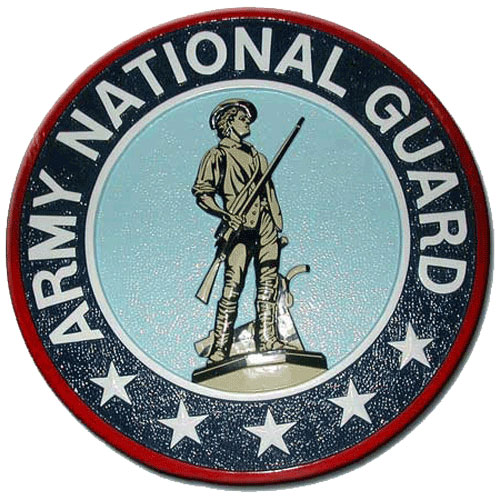 Army shadow box for medals